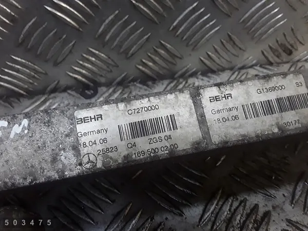 2006 Mercedes B W245 Oliekoeler 2100cdi a1695000200 image 2