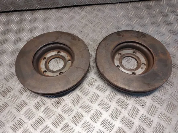 Discos + Pastilhas + Pinças Dianteiras OEM TARCZE PRZÓD image 3