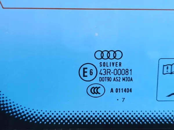 Vitre latérale gauche arrière Audi A4 B7 Break OEM CADILAK-Bochnia-499744- image 3