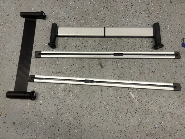 Guías Carril Equipaje Audi A6 C6 OEM 4F9860378C image 2