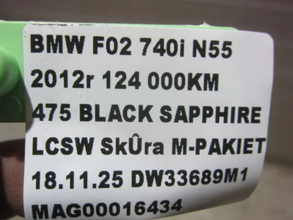 BMW F01 F02 F11 Luchtvering Compressor OEM 37206875176 image 10