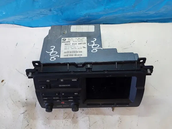 BMW E46 NAVI BILDSCHIRM RADIO 65528383329 image 2