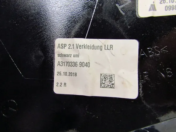 Cache Miroir Mercedes OEM A0998107800 Droit Noir image 6