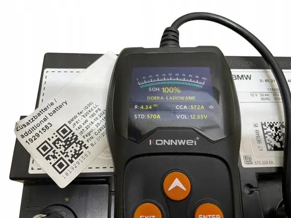 Batterie AGM Start-Stop OEM 9878488 12V 50Ah image 5