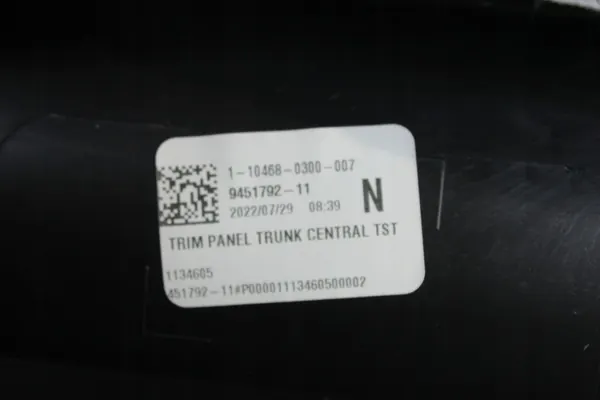 OEM 9451792 Onderste kofferbakvoering BMW XM G09 image 3