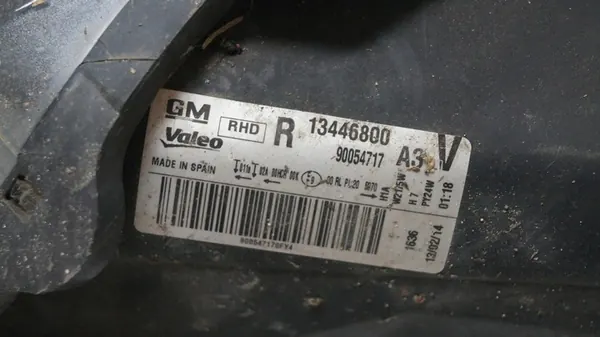 Opel Corsa D Oikea Etuvalaisin 13446800 image 8