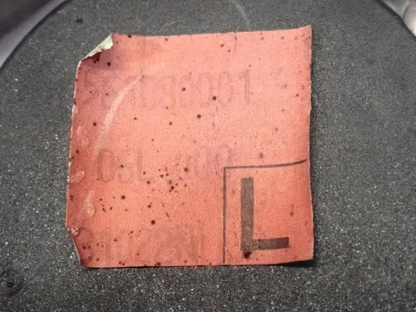 Left Front Seat Belt Volkswagen Passat B5 1.9 TDI OEM 3B1857705D image 5