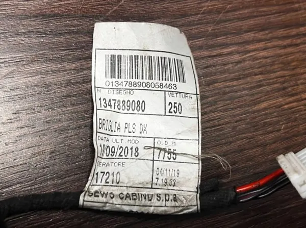 Charnière de porte coulissante Fiat Ducato OEM 1397127080 Droite image 5
