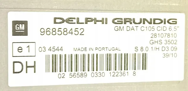 Radio DVD Navi OEM 96858452 95463487 pour Opel Antara image 5