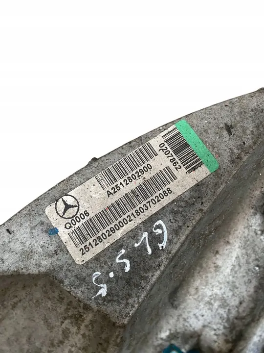 Mercedes-Benz A2512802900 gearbox reducer image 4