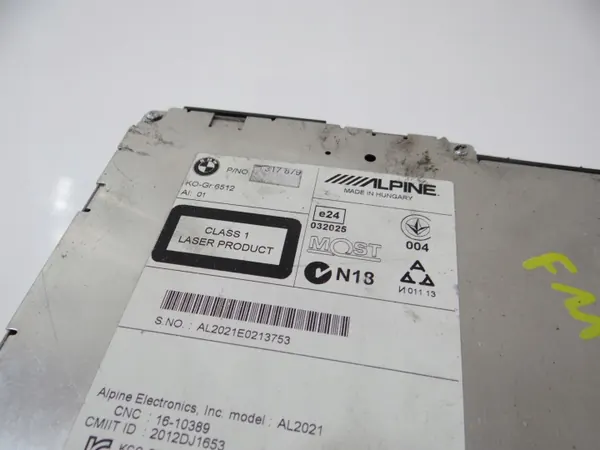 BMW CD Radio Lezer OEM 9317879 voor F10 F11 image 3