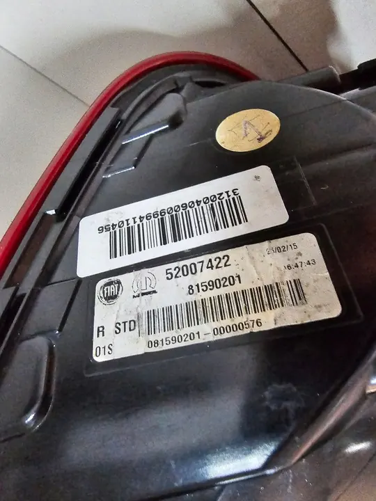 Lámpara Trasera Derecha Fiat 500 Lift 52007422 image 9