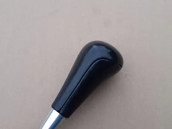 AUDI A8 D2 Växelspaksknopp OEM Svart Läder Begagnad image 5