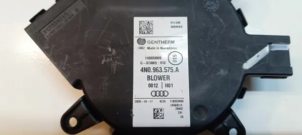 Audi A8 S8 D5 Sätventilationsmotor OEM 4N0963575A image 6