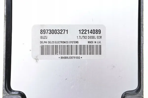 Opel ECU DNBC 8973003271 image 3