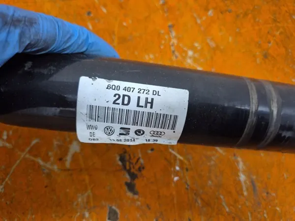 SKODA FABIA II 10-14 Höger Framhjulaxel 6Q0407271DA image 6