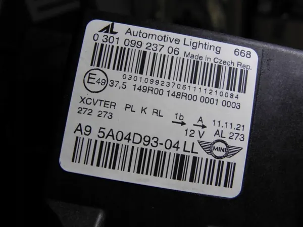 MINI OEM 5A04D93 Linker Frontscheinwerfer Voll-LED adaptiv image 7