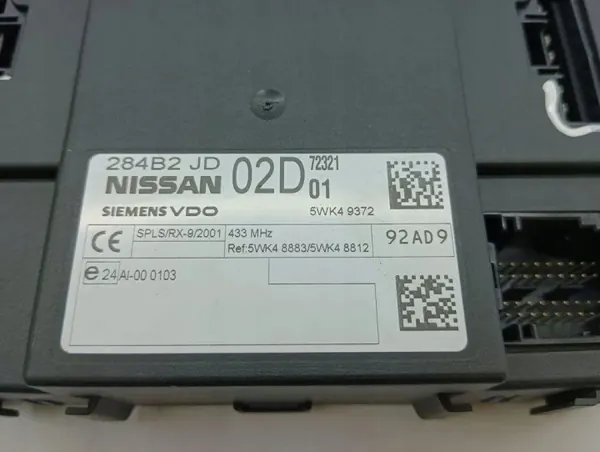 Módulo Confort OEM 284B2JD para Nissan Qashqai 2.0L image 4