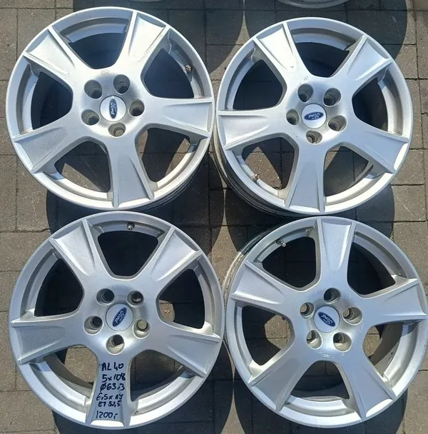 4× Ronal Aluminiumvelg 6.5" x 17" 5x108 ET 52.5 image 2