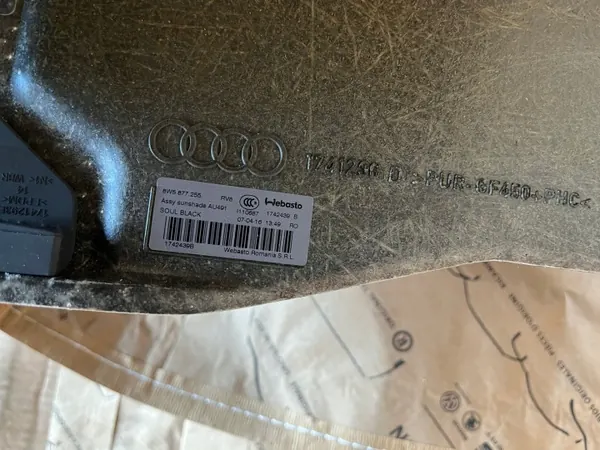 Unidade Comando Teto Solar Audi A4 B9 OEM 8W5877041 Preto image 5