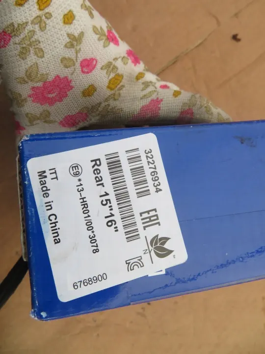 Pastilhas de travão traseiras OEM 32276934 Volvo XC40 2018- image 6