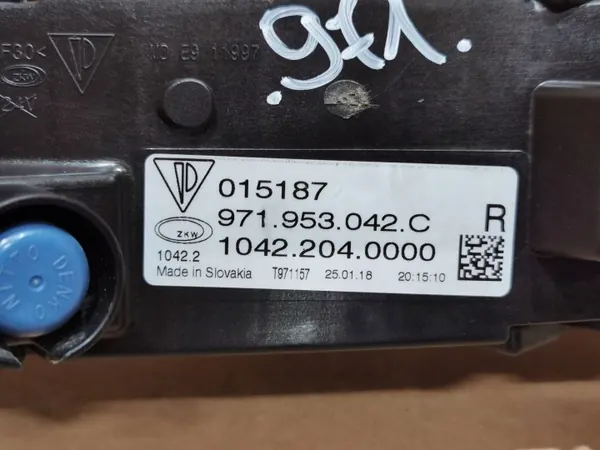 Porsche OEM 971953042 Farol Direito LED DRL Dianteiro image 8