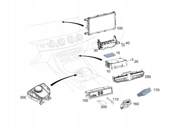 Mercedes W213 Navigatiemodule OEM A2139006216 image 6