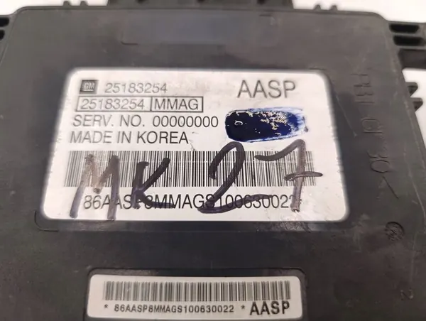 Module de Contrôle Moteur Chevrolet Spark 25183254 image 3