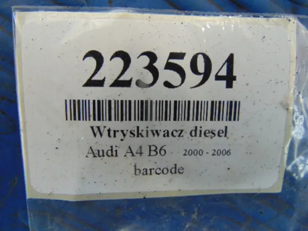 AUDI A4 B6 1.9TDI Diesel-Einspritzventil-Satz OEM 0414720037 image 9