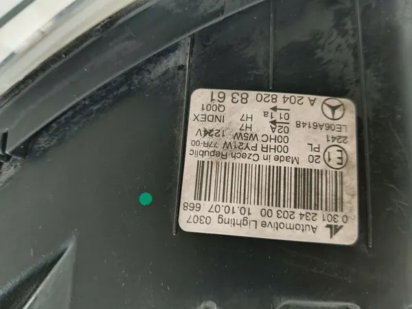 Linker koplamp Mercedes C-Klasse W204 07-10 A2048208361 image 8