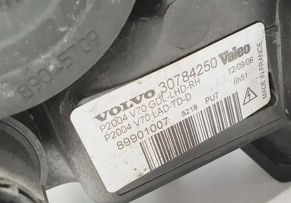 Xenon Etuvalo Oikea Volvo V70 image 5