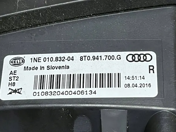 Farol Dianteiro Direito Audi A5 8T 8T8 8TA Lift 8T0941700G image 4