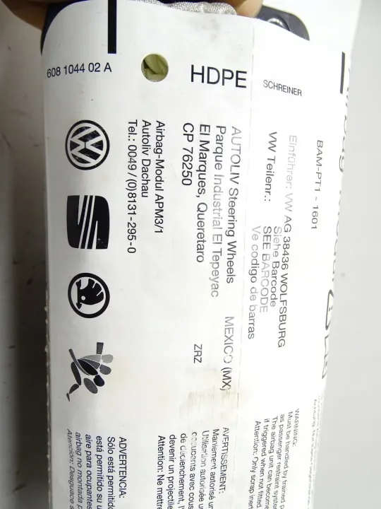 OEM 608104402A Passagerarairbag för VW Golf VI image 6