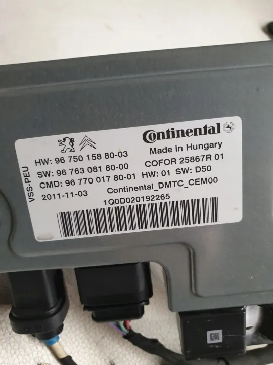 Módulo Start-Stop OEM 9675015880 - Usado image 6