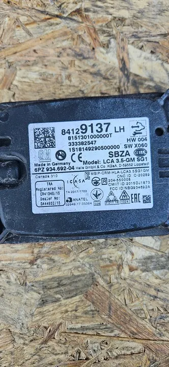 Vänster dödvinkel sensor modul Opel Insignia image 2