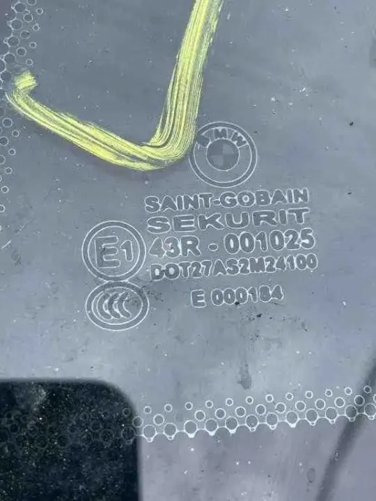 Vitre arrière gauche BMW OE 7292383 pour 4 Coupé image 3