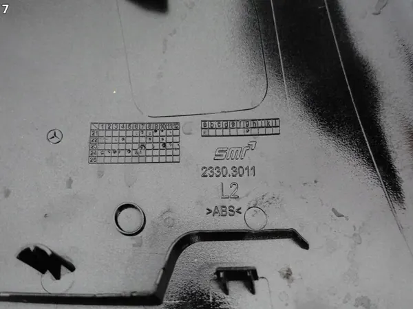 Couvercle rétroviseur gauche OEM 64539398 Mercedes image 8