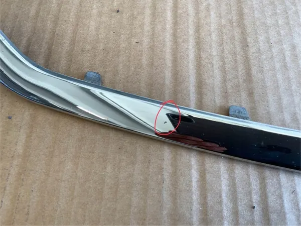 Etupaneeli kromi Citroën C4 II Picasso 13- OEM AA36190365 image 3