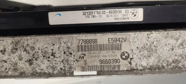 Radiador de agua intercooler BMW E91 2.0D image 3