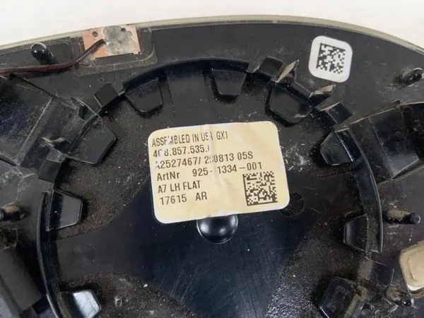 OEM 4G8857535C Vänster spegel insert för Audi A7 image 2