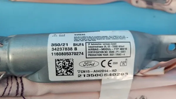 Ford Ecosport rechter Vorhangairbag OEM CN15-A042D94-AD image 5