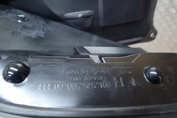 Tubo de admissão Porsche 991 GT3 RS OEM 99157556000 image 4