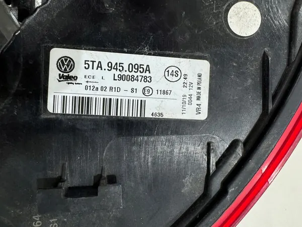 Luz Trasera Izquierda VW Touran III 2015- 5TA945095A image 10