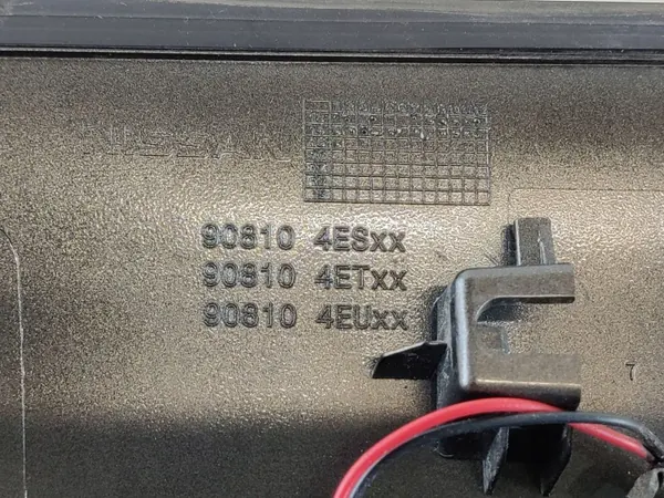 Nissan Qashqai kojelaudan valokaista OEM 908104ETXX image 5