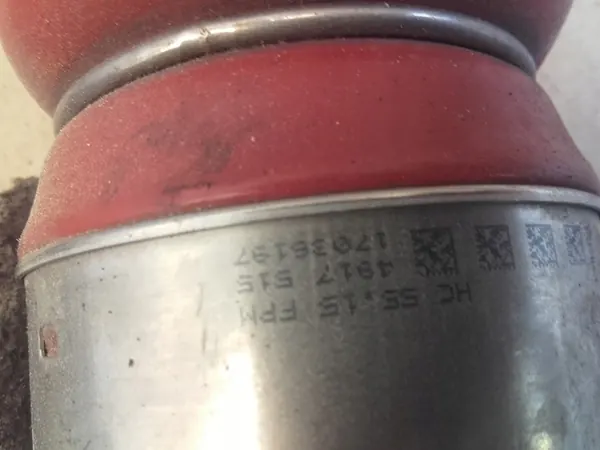 Turbo-Luftrohr BMW X5 E70 X6 E71 X5 F15 X6 F16 3.0 D image 2