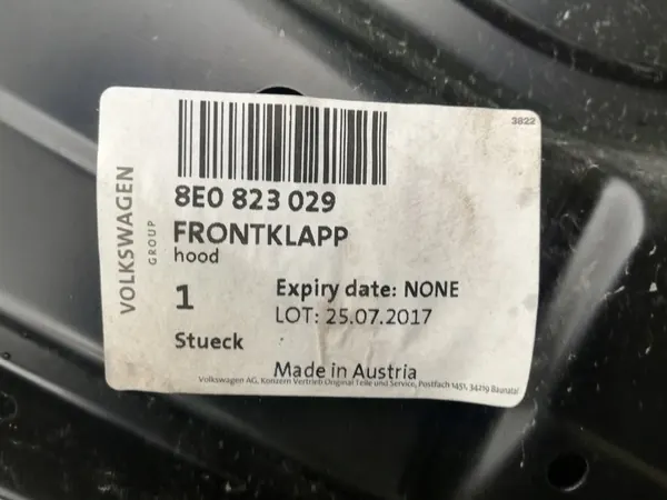 AUDI A4 8E0 MASK image 5