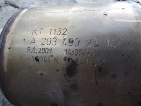 Catalisador vazio Mercedes C-Class W203 2.2 CDI A2034902314 image 7
