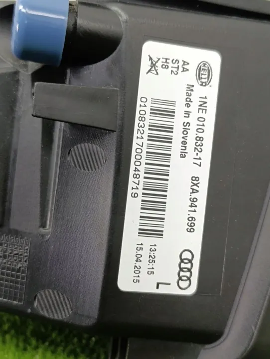 Audi A1 8XA Halogenstrålkastare Vänster Fram OEM 8XA941699 image 9