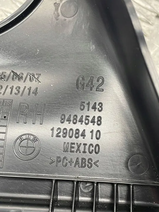 BMW OE 9484548 Couvre-poteau droit pour 2' G42 image 9