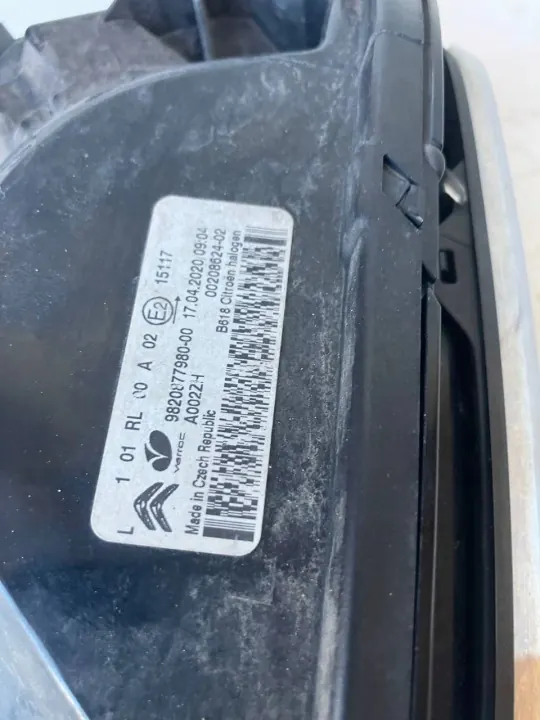 OEM 9820877980 Luz Dia Dianteira Esquerda para Citroen C3 III image 4